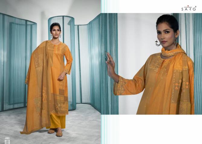 Anokhi By Sarg Pure Cotton Printed Dress Material Wholesale Suppliers In Mumbai